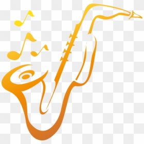 Transparent Saxophone Clip Art - Saxophone Clip Art Png, Png Download - saxophone vector png