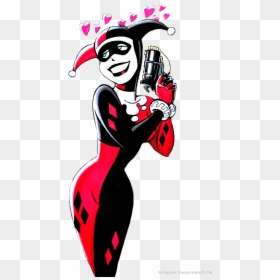 Harley Quinn Comics Png, Transparent Png - joker and harley png