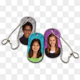 Customize Your Own Personal Picture Dog Tags - Chain, HD Png Download - dog tag chain png