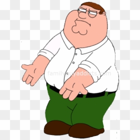 Annoyed Peter - Father Of Family Guy, HD Png Download - peter griffin face png