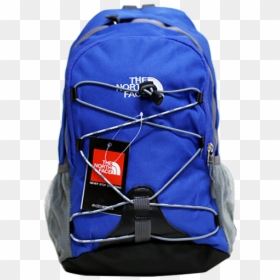 The North Face Backpack Blue - Bag, HD Png Download - north face png