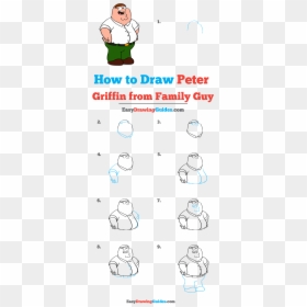 How To Draw Peter Griffin From Family Guy - Peter Griffin Family Guy, HD Png Download - peter griffin face png