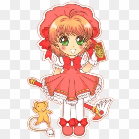 Baby Sakura - Anime Chibi Sakura Card Captor Sakura, HD Png Download - sakura card captor png