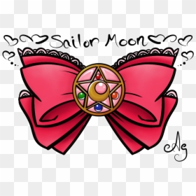 Sailor Moon Clipart Pink Transparent - Sailor Moon Brooch Bow, HD Png Download - sailor moon brooch png