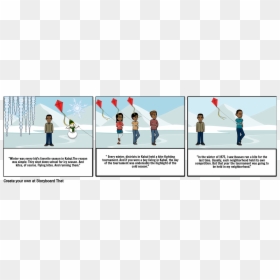 Cartoon, HD Png Download - child running png