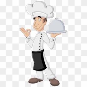 Transparent Cocinero Clipart - Cook Serving Png, Png Download - chef cartoon png