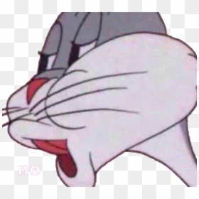 Sticker No Bugs Bunny, HD Png Download - bugs bunny face png