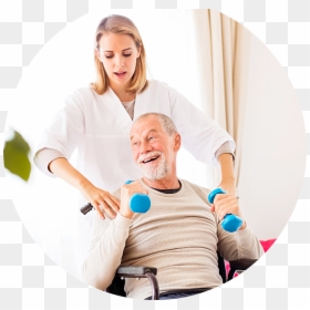 Home Care In The United States, HD Png Download - old man sitting png
