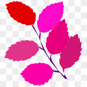 Transparent Flower Leaf Clipart - Blue Leaves Clip Art, HD Png Download - spring clip art png