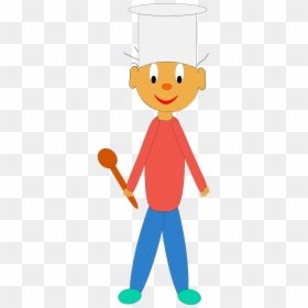 Cartoon Cook, HD Png Download - chef cartoon png
