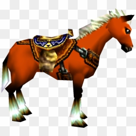 Zelda Ocarina Of Time Epona, HD Png Download - zelda ocarina of time png