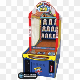 Down The Clown Redemption Arcade Game - Hit The Clown Arcade Game, HD Png Download - arcade game png