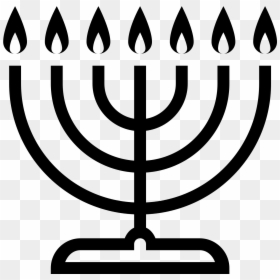 Menorah Hanukkah Gelt Jewish Holiday Judaism - Judaism Clipart, HD Png Download - hanukkah menorah png