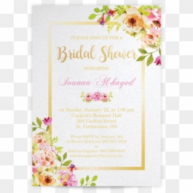 Bridal Shower22 - Moth Orchid, HD Png Download - bridal shower png