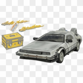 Toy Diamond Select Delorean Time Machine, HD Png Download - back to the future delorean png