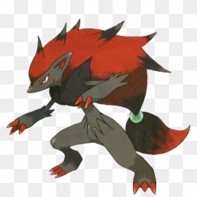 Picture - Zoroark Pokemon Go, HD Png Download - pokemon trainer red png