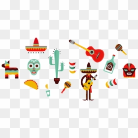 Slide-restaurant - Mexico Drawing, HD Png Download - catrina png
