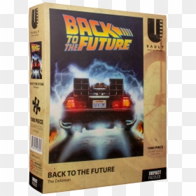 Back To The Future - Back To The Future Car Fire, HD Png Download - back to the future delorean png