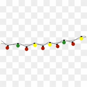 Christmas Light String Clipart, HD Png Download - fairy light png