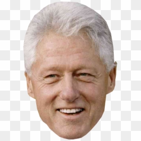 Bill Clinton Head Png - Bill Clinton Png, Transparent Png - clinton head png