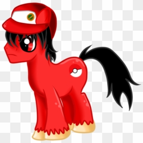 Cartoon, HD Png Download - pokemon trainer red png