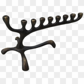Hatstand, HD Png Download - hanukkah menorah png