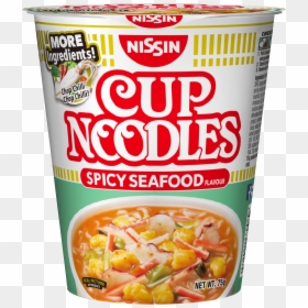 Transparent Cup Noodles Png - Nissin Cup Noodles Black Pepper Crab, Png Download - cup noodles png