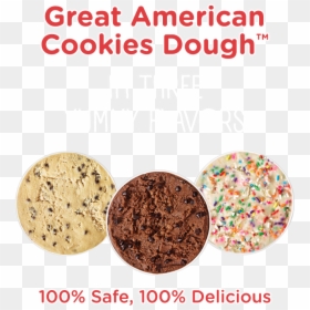 Great American Cookie Dough - European Road Safety Charter, HD Png Download - cookie dough png
