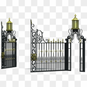 Gate, HD Png Download - metal gate png