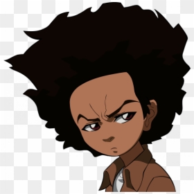 Huey Boondocks, HD Png Download - huey freeman png