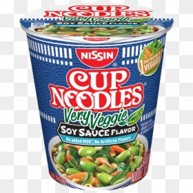 Transparent Veggies Png - Nissin Cup Noodles Very Veggie, Png Download - cup noodles png