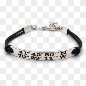 Sandwich Boardwalk Landmark Coordinates Bracelet With - Bracelet, HD Png Download - boardwalk png