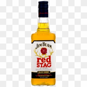 Jim Beam Red Stag 35%, HD Png Download - jim beam png