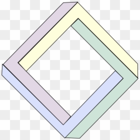 Penrose Triangle Png -file - Neiespējamās Figūras, Transparent Png - penrose triangle png