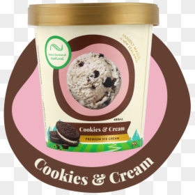 Cookies And Cream, HD Png Download - chocolate ice cream png