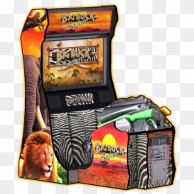 Transparent Safari Hunter Clipart - Big Buck Safari Arcade, HD Png Download - alex hunter png