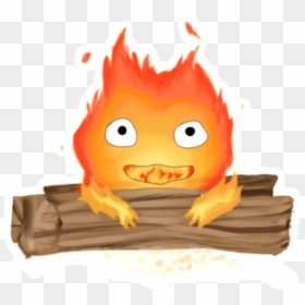 Transparent Calcifer Png - Gif Transparent Background Calcifer, Png Download - calcifer png