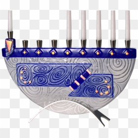Hanukkah Menorah Png, Transparent Png - hanukkah menorah png