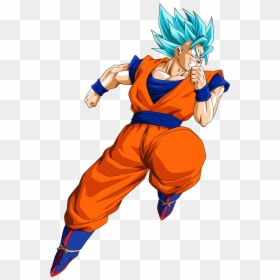 Goku Jumping - Transparent Background Goku Png, Png Download - png goku