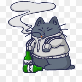 Slav Cat Cute Art, HD Png Download - slav png