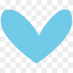 Teal Heart Cliparts - Cute Blue Heart Png, Transparent Png - teal heart png