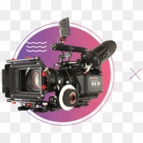 Cinema Camera Red, HD Png Download - video production png