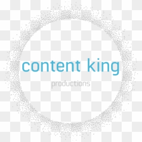 Content King Productions Logo - Circle, HD Png Download - video production png