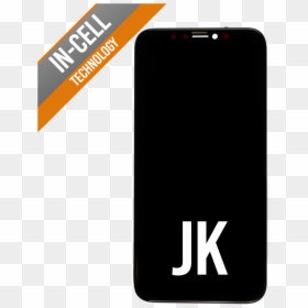 Iphone X Incell Lcd And Touch Screen Assembly - Smartphone, HD Png Download - iphone 6 cracked screen png
