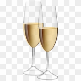 Transparent Background Champagne Clip Art, HD Png Download - champagne flutes png