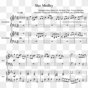 Witches Brew Piano Sheet Music, HD Png Download - slav png