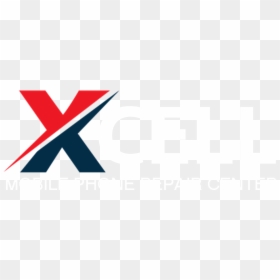 Red And Blue X Logo, HD Png Download - iphone 6 cracked screen png