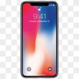 Apple Iphone X - Iphone X Pre Owned, HD Png Download - iphone 6 cracked screen png