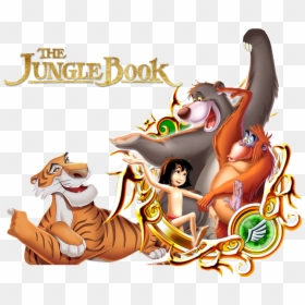 Mowgli Most Popular & Memorable Character - Cartoon Jungle Book Characters, HD Png Download - mowgli png
