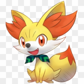 #pokemonpets #fennekin #fox #yellow #dog #pokemon #scyellow - Cartoon, HD Png Download - fennekin png